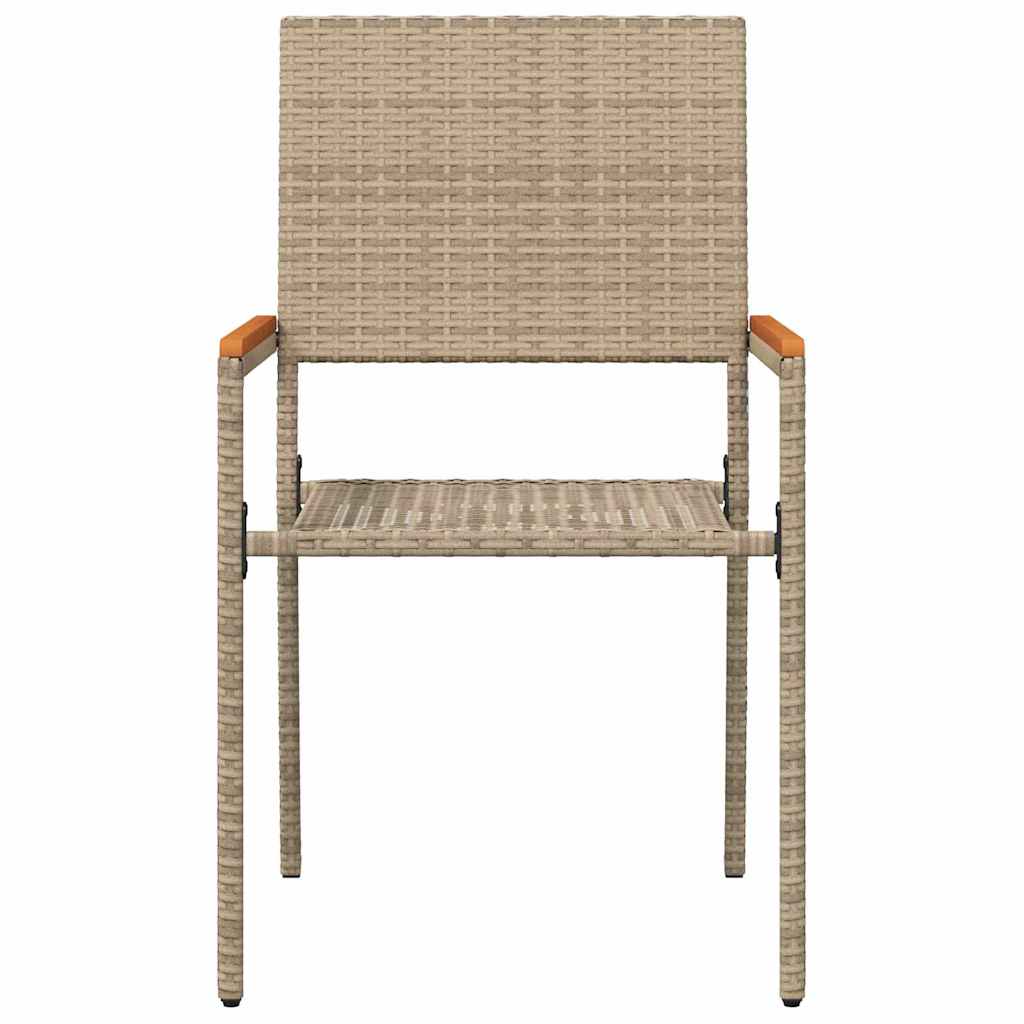 Have stapelstole 2 stk. Creme og Brun