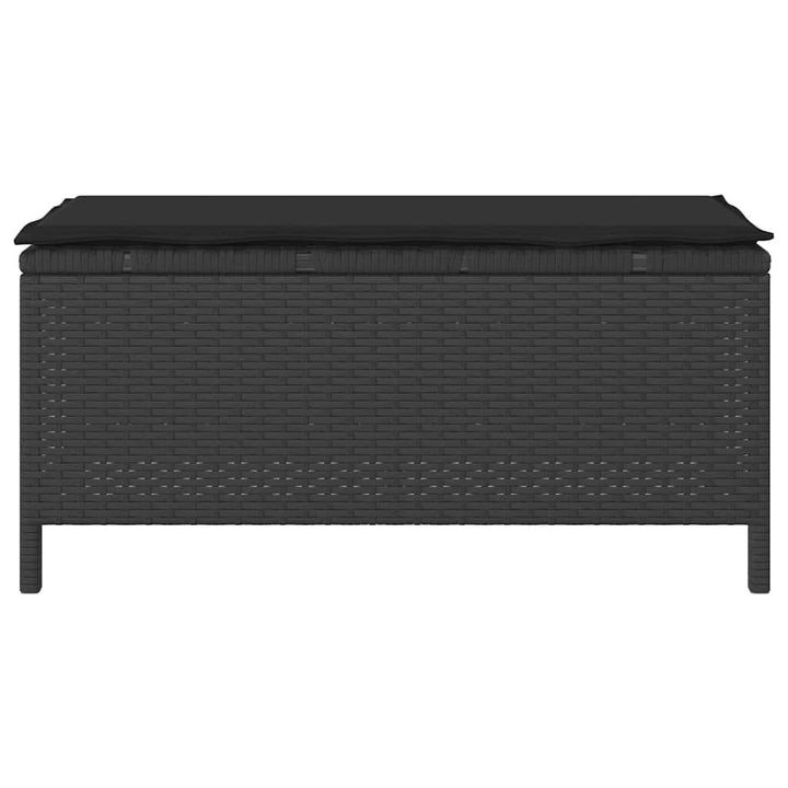 Have Spisebordssæt Sort polyrattan