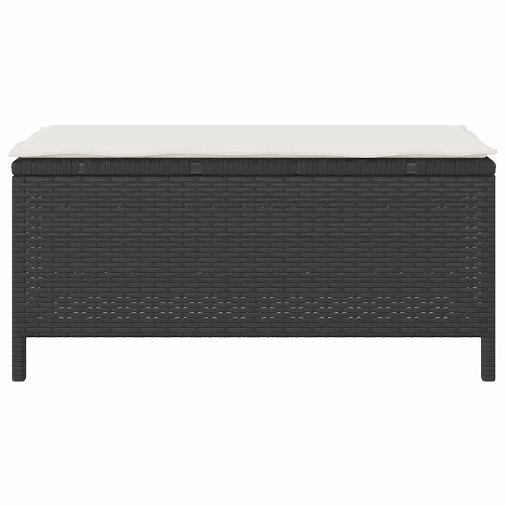 Have Spisebordssæt Sort polyrattan