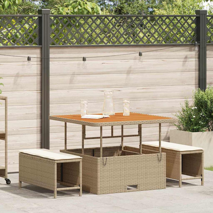 Have Spisebordssæt Beige polyrattan