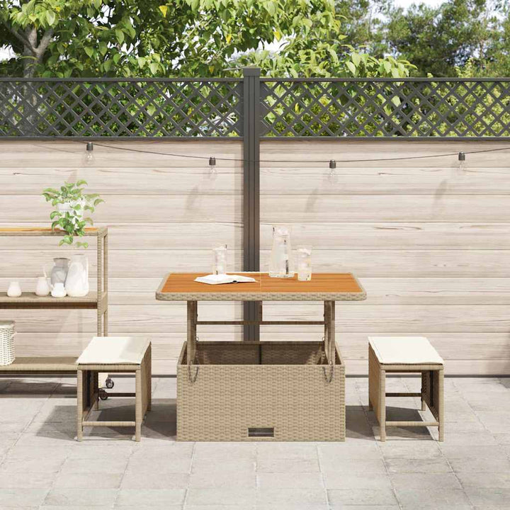Have Spisebordssæt Beige polyrattan