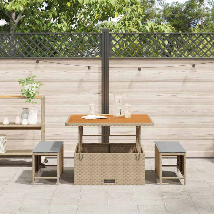 Have Spisebordssæt Beige polyrattan