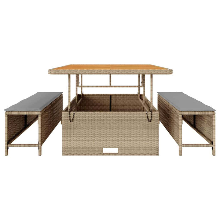 Have Spisebordssæt Beige polyrattan