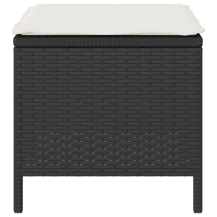 Have Spisebordssæt Sort polyrattan