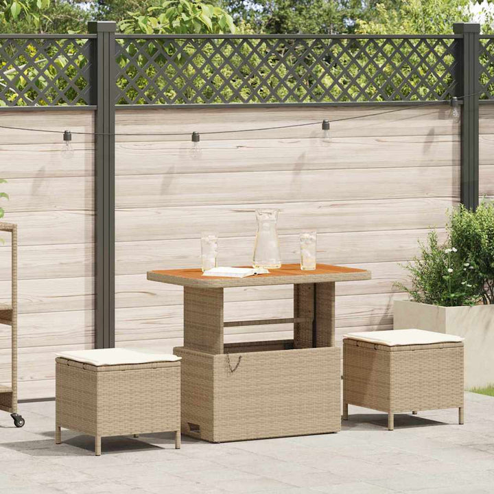Have Spisebordssæt Beige polyrattan