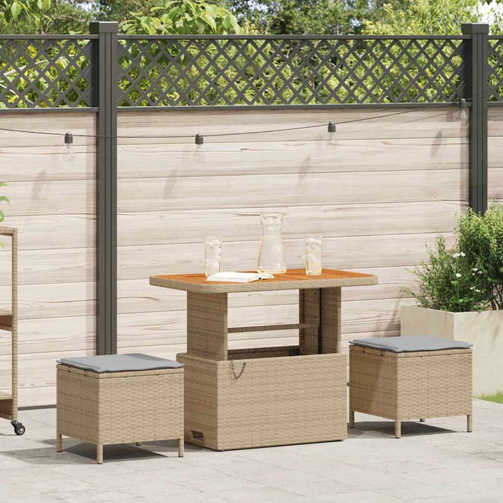 Have Spisebordssæt Beige polyrattan