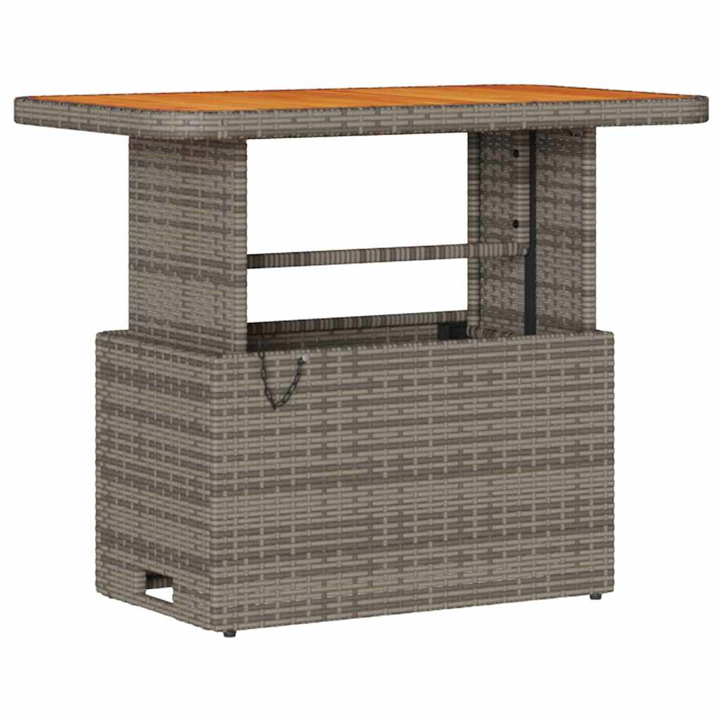 Have Spisebordssæt Grå polyrattan
