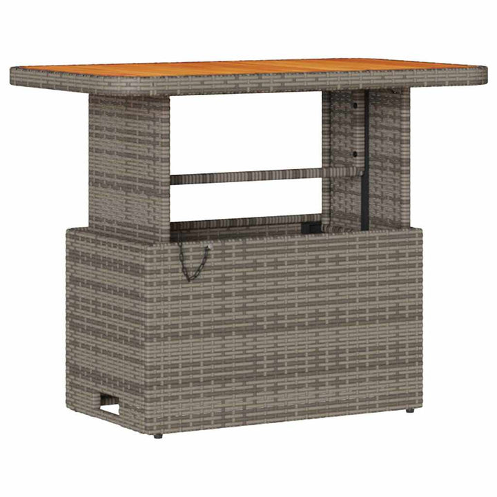Have Spisebordssæt Grå polyrattan
