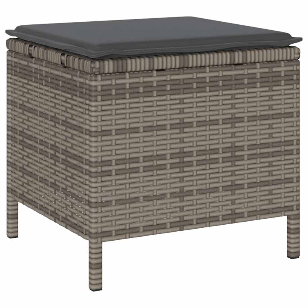 Have Spisebordssæt Grå polyrattan