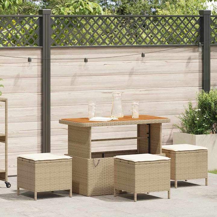 Have Spisebordssæt Beige polyrattan