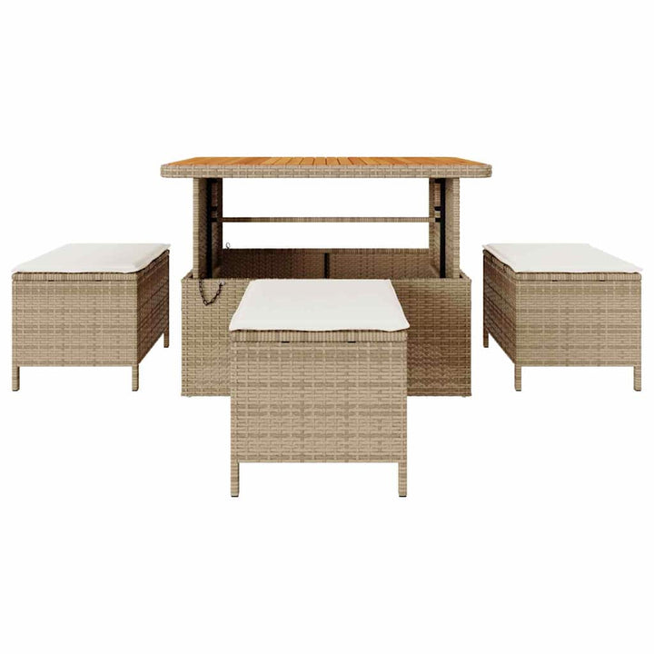 Have Spisebordssæt Beige polyrattan