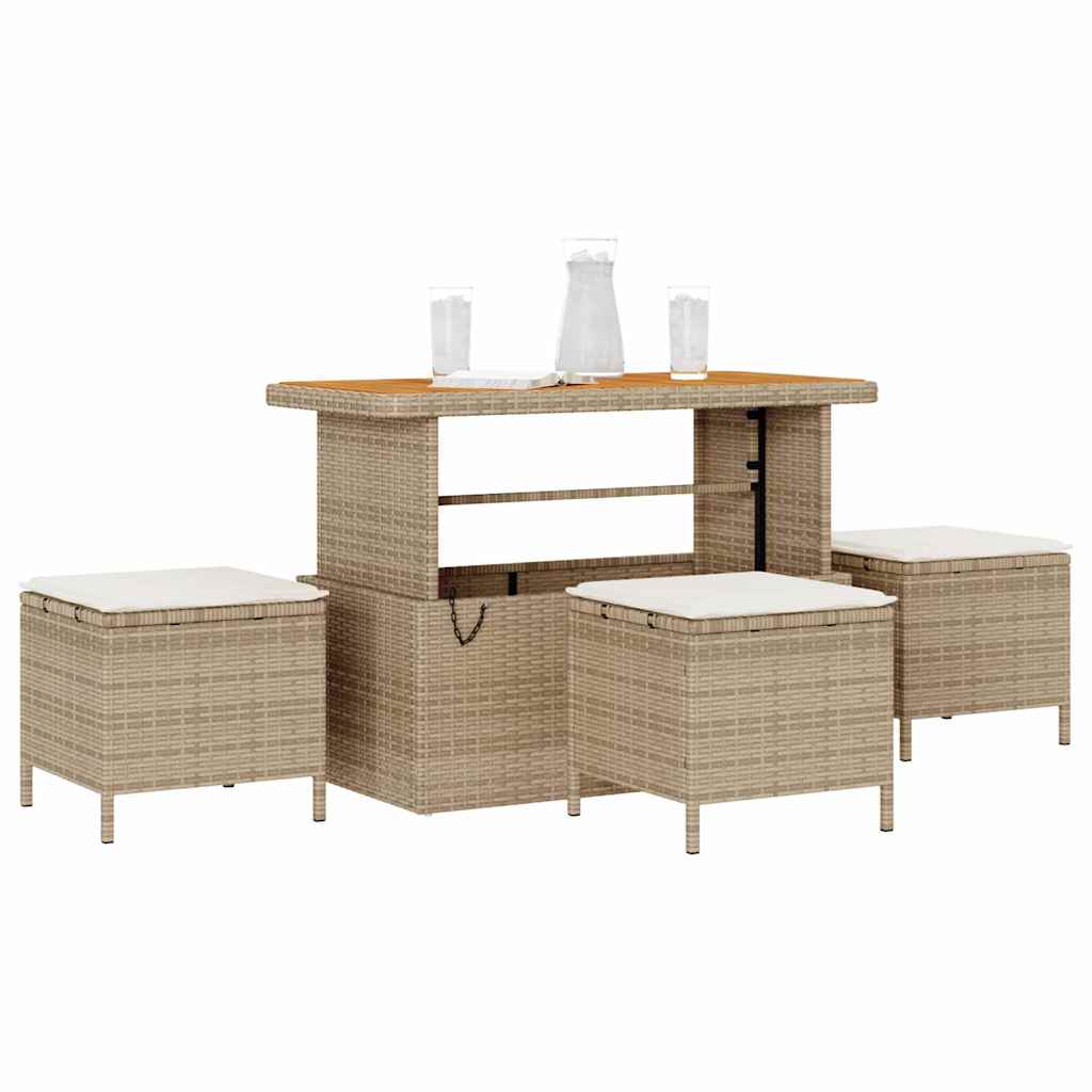Have Spisebordssæt Beige polyrattan