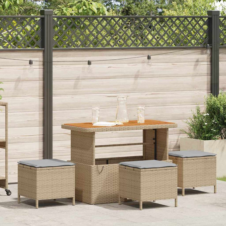 Have Spisebordssæt Beige polyrattan