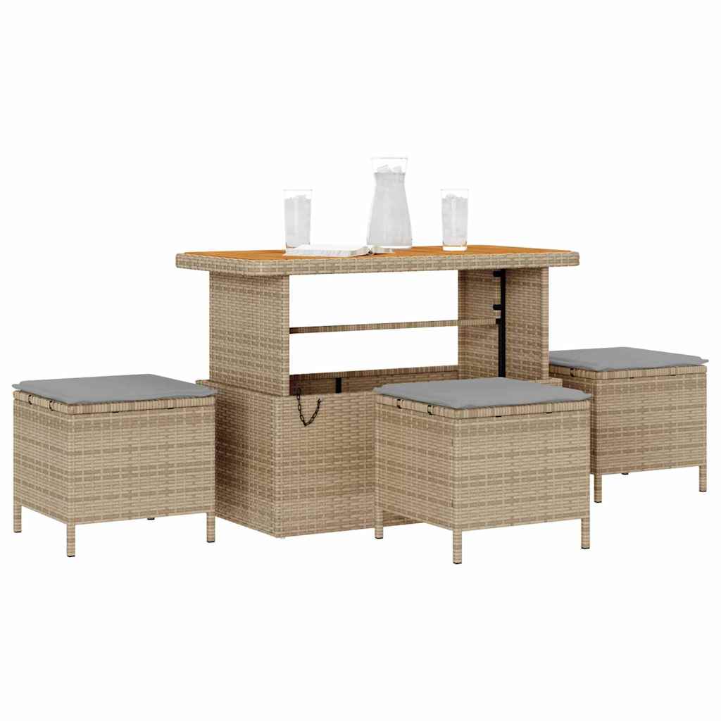 Have Spisebordssæt Beige polyrattan