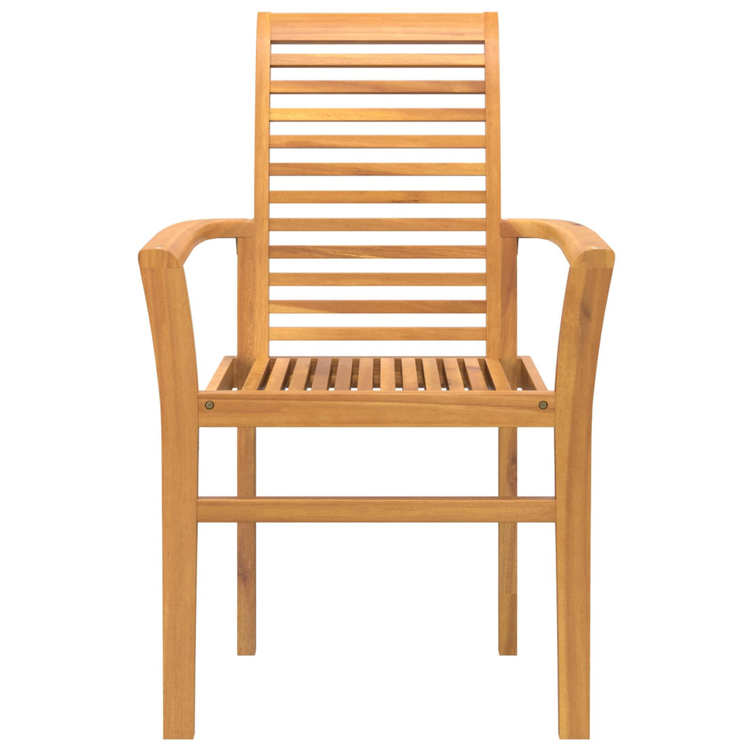 Spisestuestol 2 pcs Brun 62 x 55 x 94 cm Massiv Teaktræ