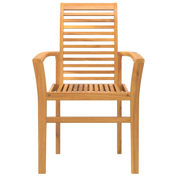 Spisestuestol 2 pcs Brun 62 x 55 x 94 cm Massiv Teaktræ