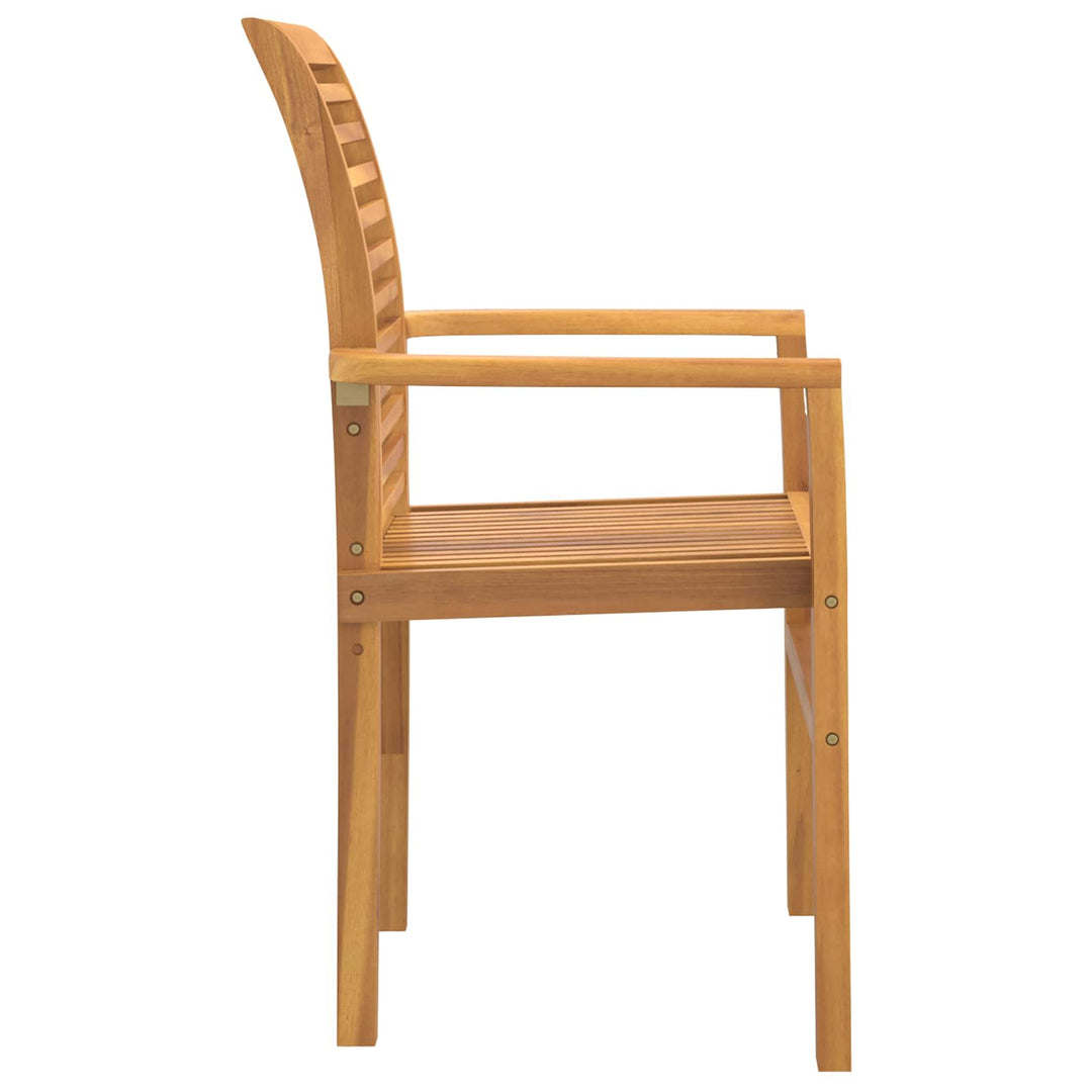 Spisestuestol 2 pcs Brun 62 x 55 x 94 cm Massiv Teaktræ