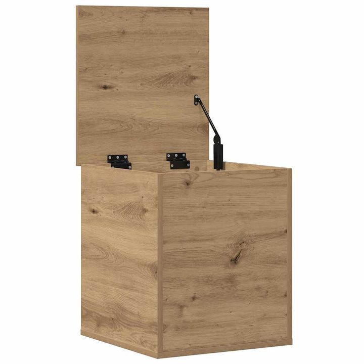 Opbevaringskasse Artisan Egetræ 40 x 42 x 46 cm Konstrueret træ