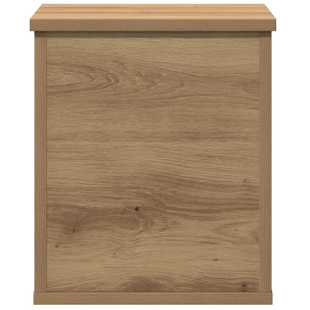 Opbevaringskasse Artisan Egetræ 30 x 35 x 35 cm Konstrueret træ