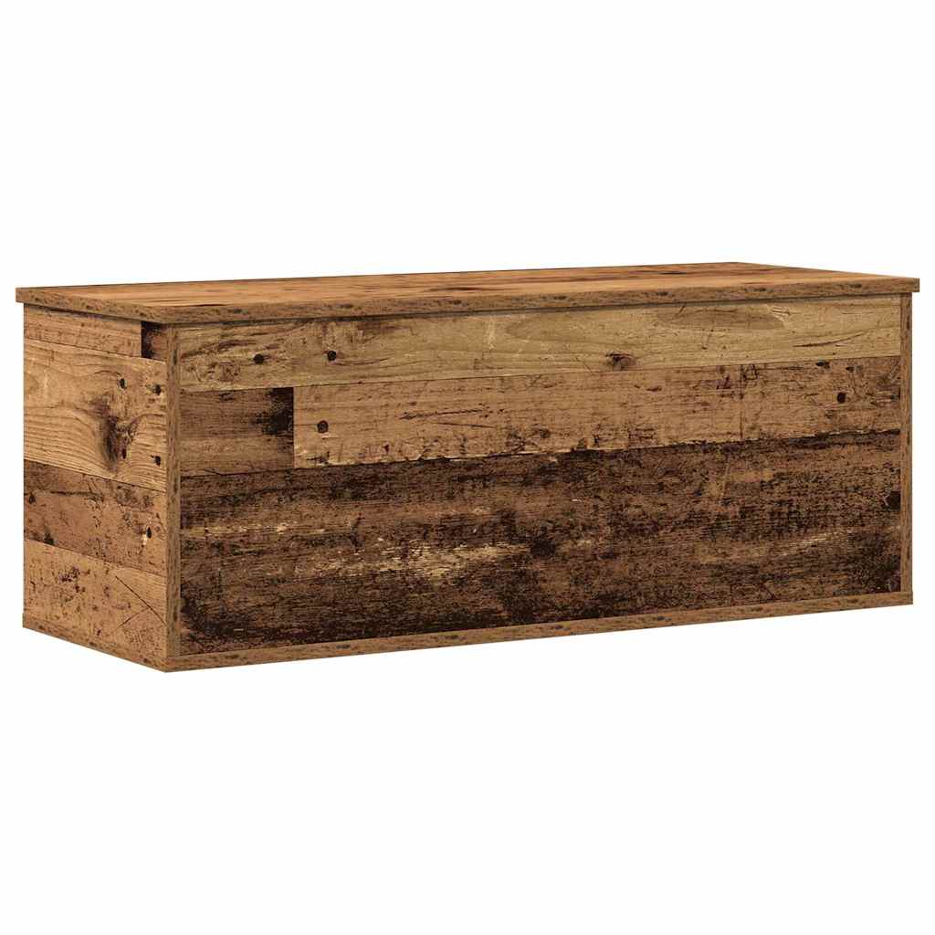 Opbevaringskasse Gammelt træ 90 x 35 x 35 cm Konstrueret træ