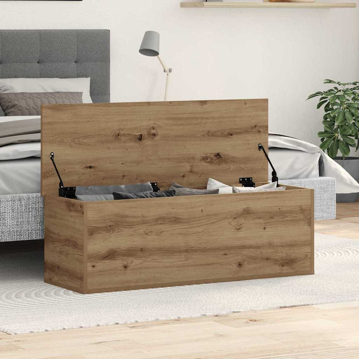 Opbevaringskasse Artisan Egetræ 102 x 35 x 35 cm