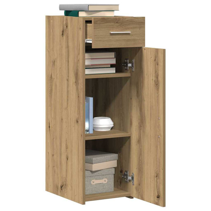Sideboard med skuffe Artisan Egetræ 30 x 42,5 x 93 cm