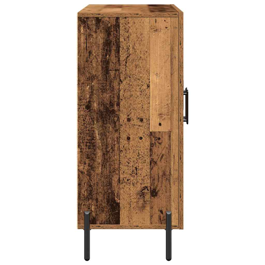 Sideboard Gammelt træ 90 x 34 x 80 cm Konstrueret træ