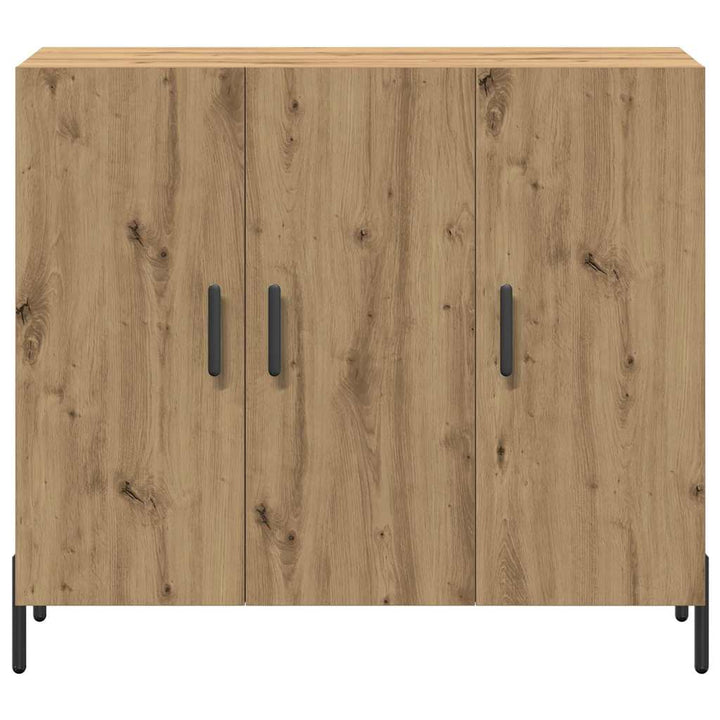 Sideboard Artisan Egetræ 90 x 34 x 80 cm Konstrueret træ