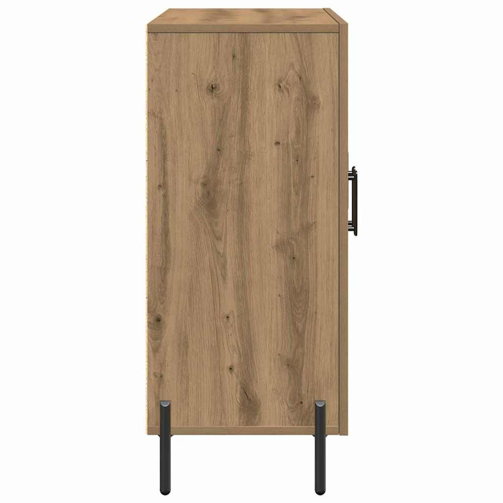 Sideboard Artisan Egetræ 90 x 34 x 80 cm Konstrueret træ