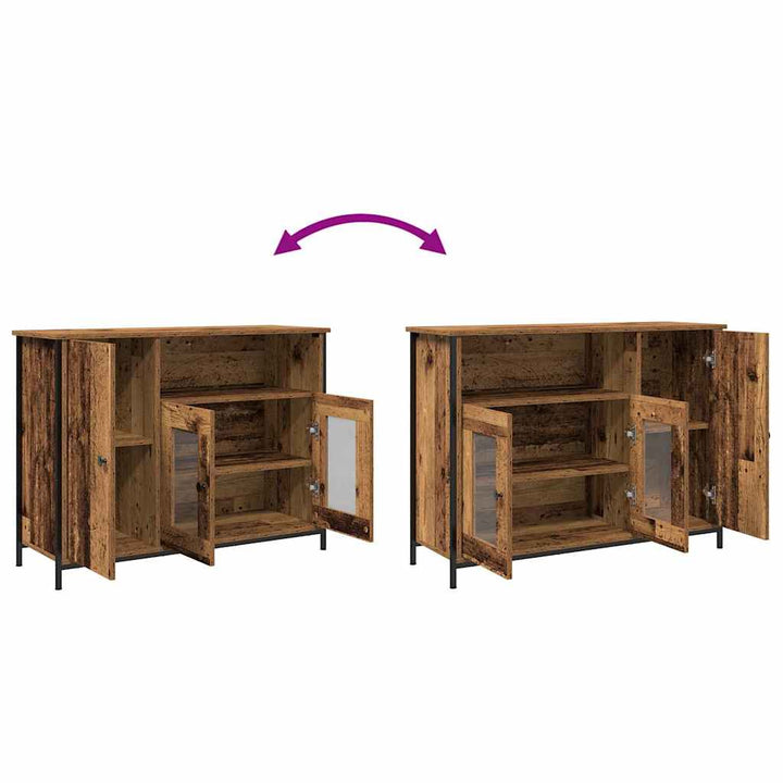 Sideboard Gammelt træ 100 x 35 x 75 cm