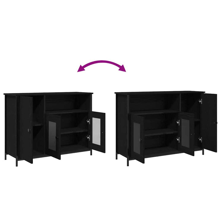 Sideboard Sort eg 100 x 35 x 75 cm