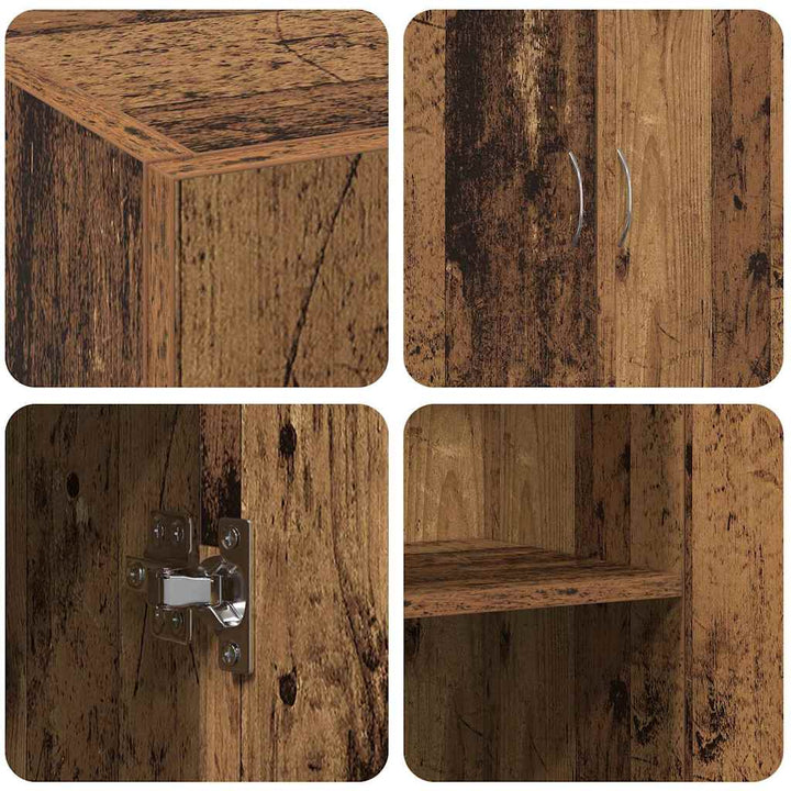 Kontorskab Gammelt træ 70 x 32 x 77.5 cm Konstrueret træ