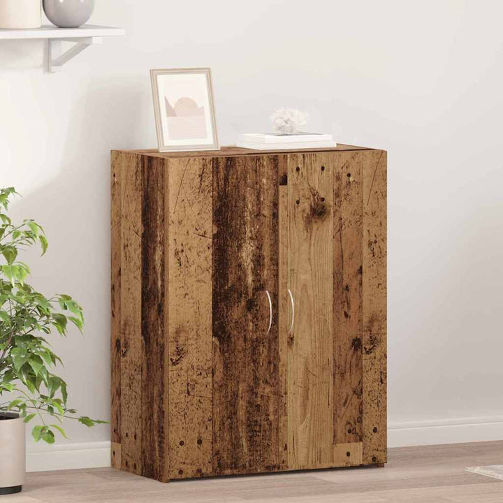 Kontorskab Gammelt træ 70 x 32 x 77.5 cm Konstrueret træ