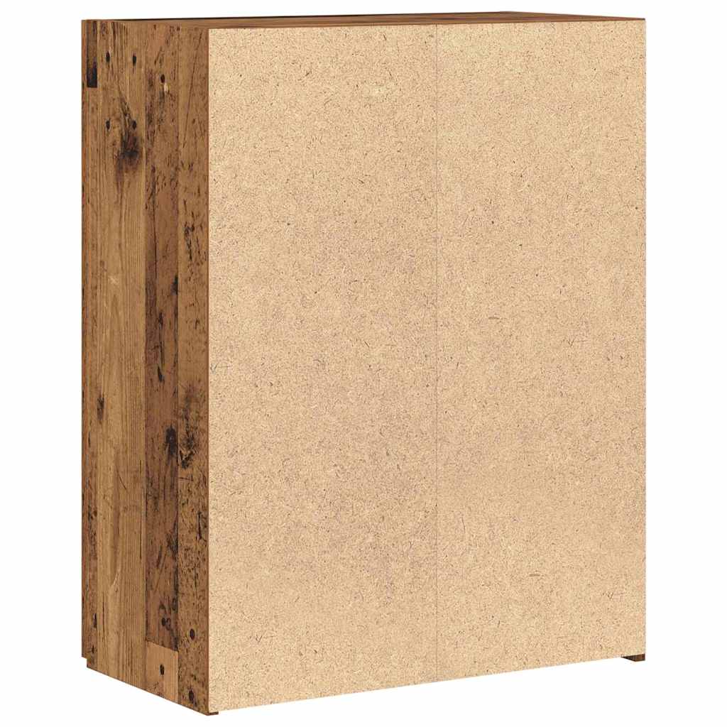 Kontorskab Gammelt træ 70 x 32 x 77.5 cm Konstrueret træ