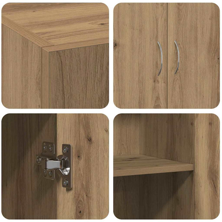 Kontorskab Artisan-eg 70 x 32 x 77.5 cm Konstrueret træ