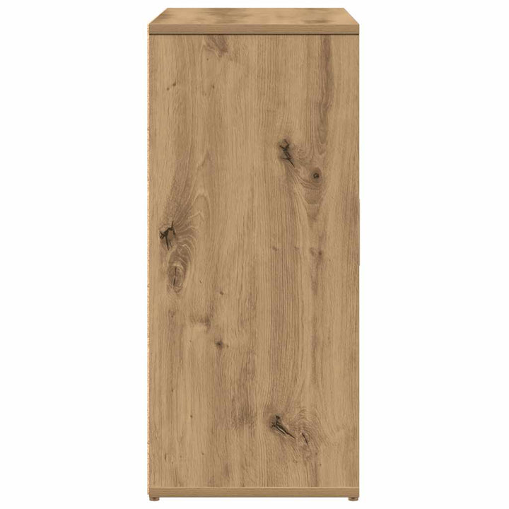 skænk 60x31x70 cm konstrueret træ kunsteg