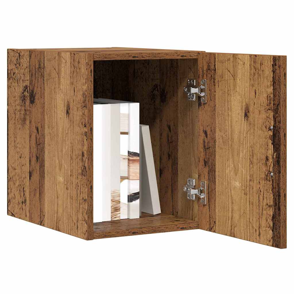 Vægmonteret skab Gammelt træ 30 x 42,5 x 39,5 cm