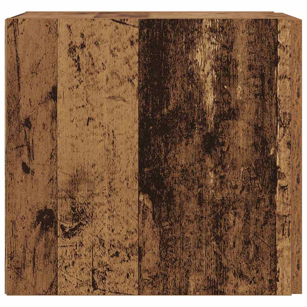 Vægmonteret skab Gammelt træ 30 x 42,5 x 39,5 cm