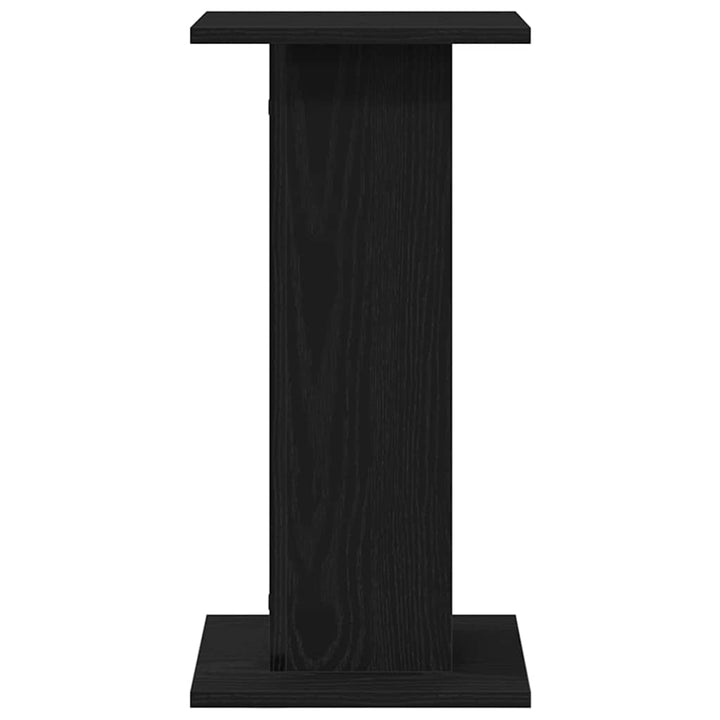 Planteholder 2 stk. Sort eg 30 x 30 x 60 cm Konstrueret træ