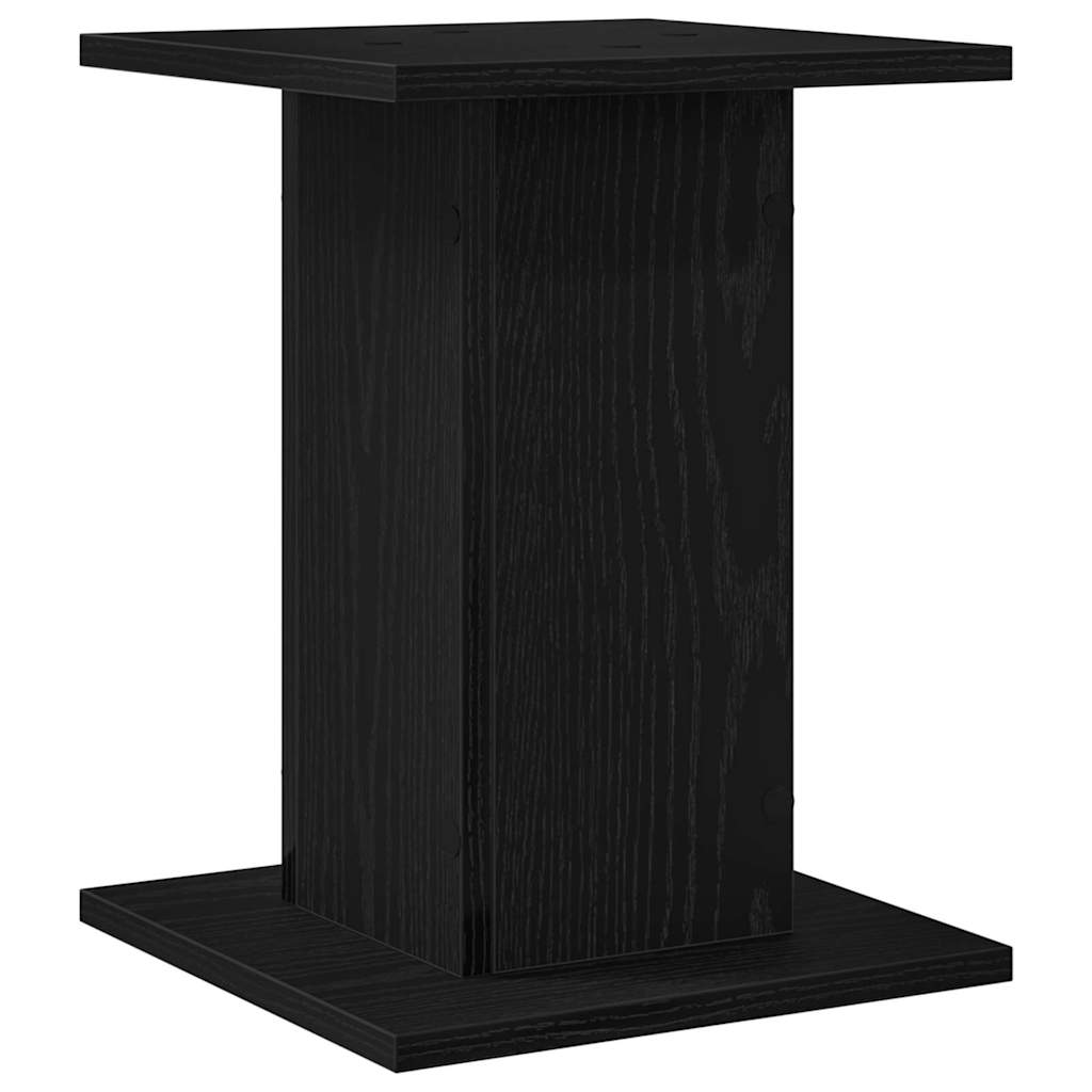 Planteholder 2 stk. Sort eg 30 x 30 x 40 cm Konstrueret træ