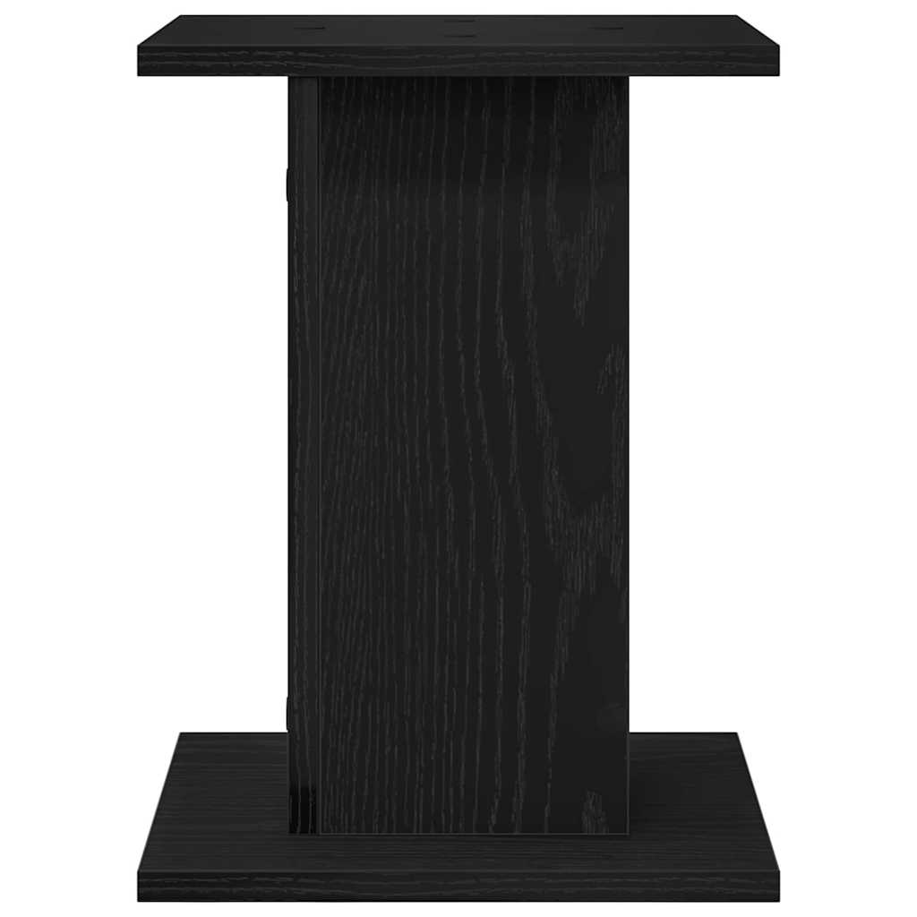 Planteholder 2 pcs Sort eg 30 x 30 x 40 cm Konstrueret træ