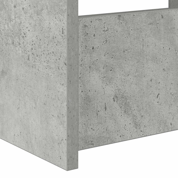 Dagbed med skuffe Grå 90 x 200 cm Konstrueret træ