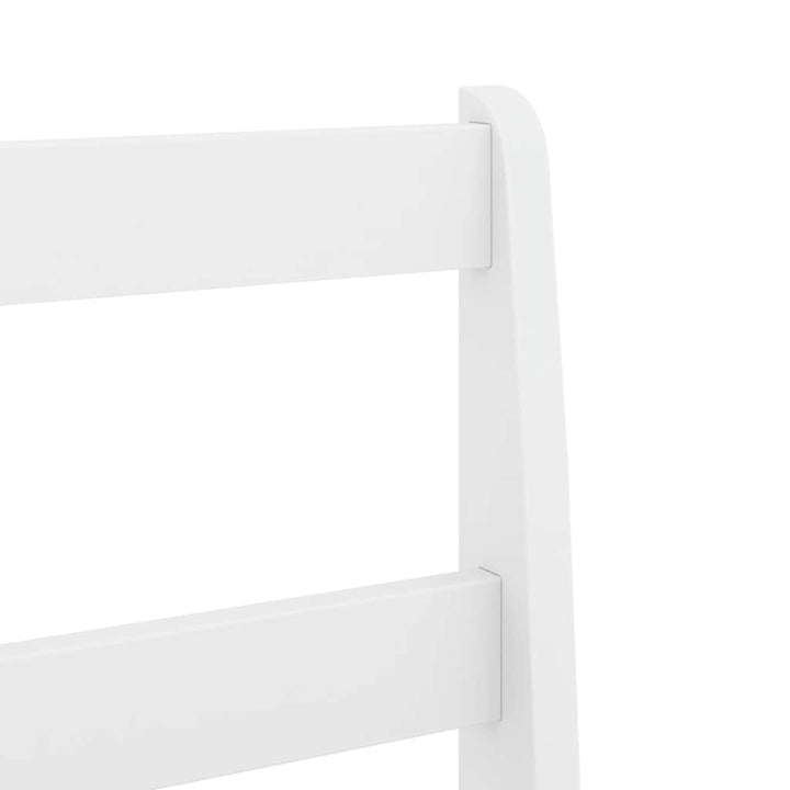 spisebordssæt 5 dele Panama massivt fyrretræ hvid