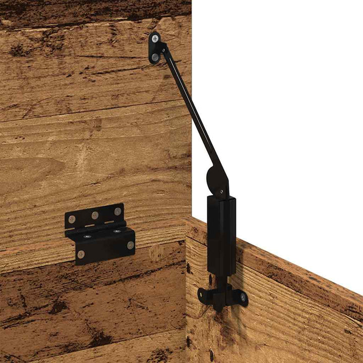 Opbevaringskasse Gammelt træ 60 x 35 x 35 cm Konstrueret træ