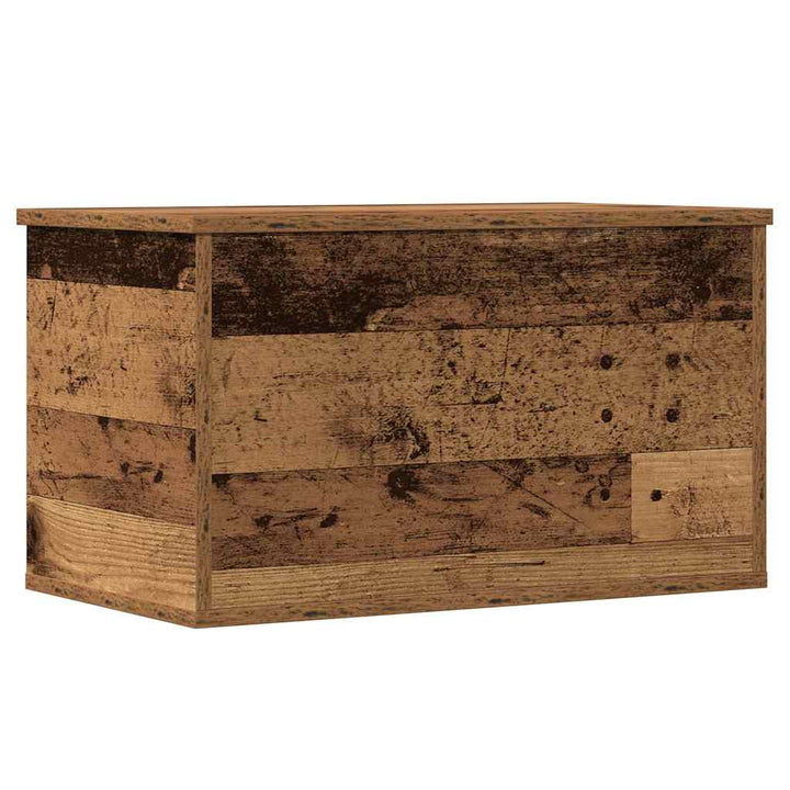 Opbevaringskasse Gammelt træ 60 x 35 x 35 cm Konstrueret træ