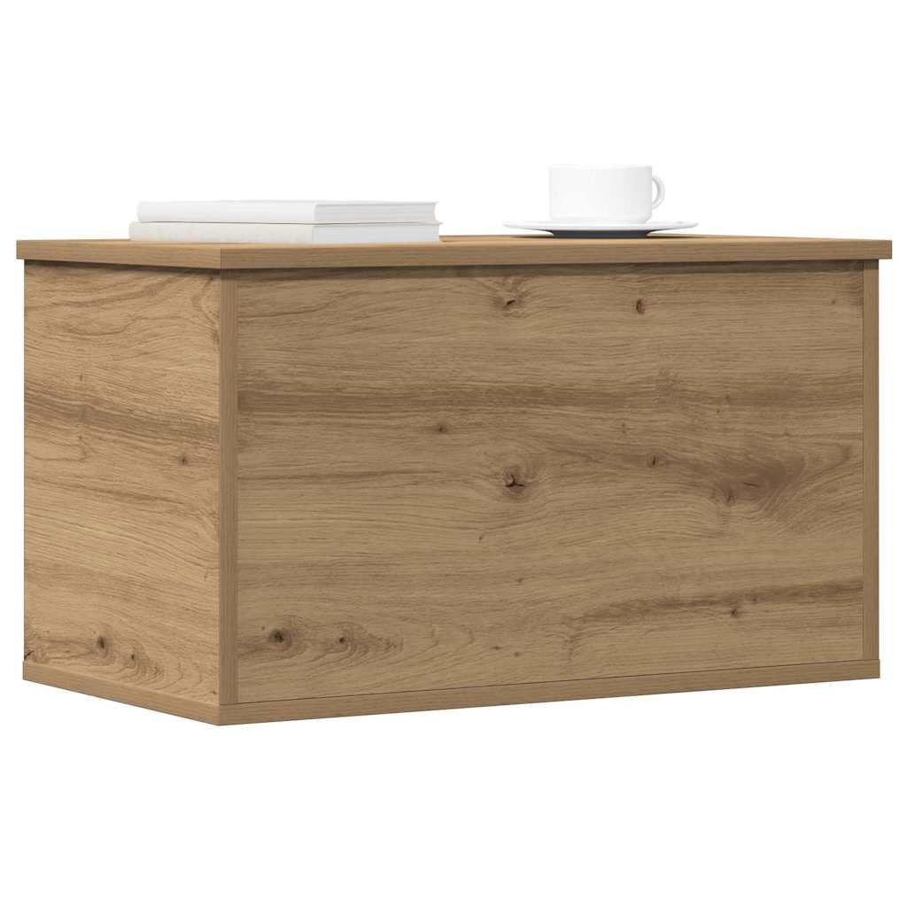 Opbevaringskasse Artisan Egetræ 60 x 35 x 35 cm Konstrueret træ