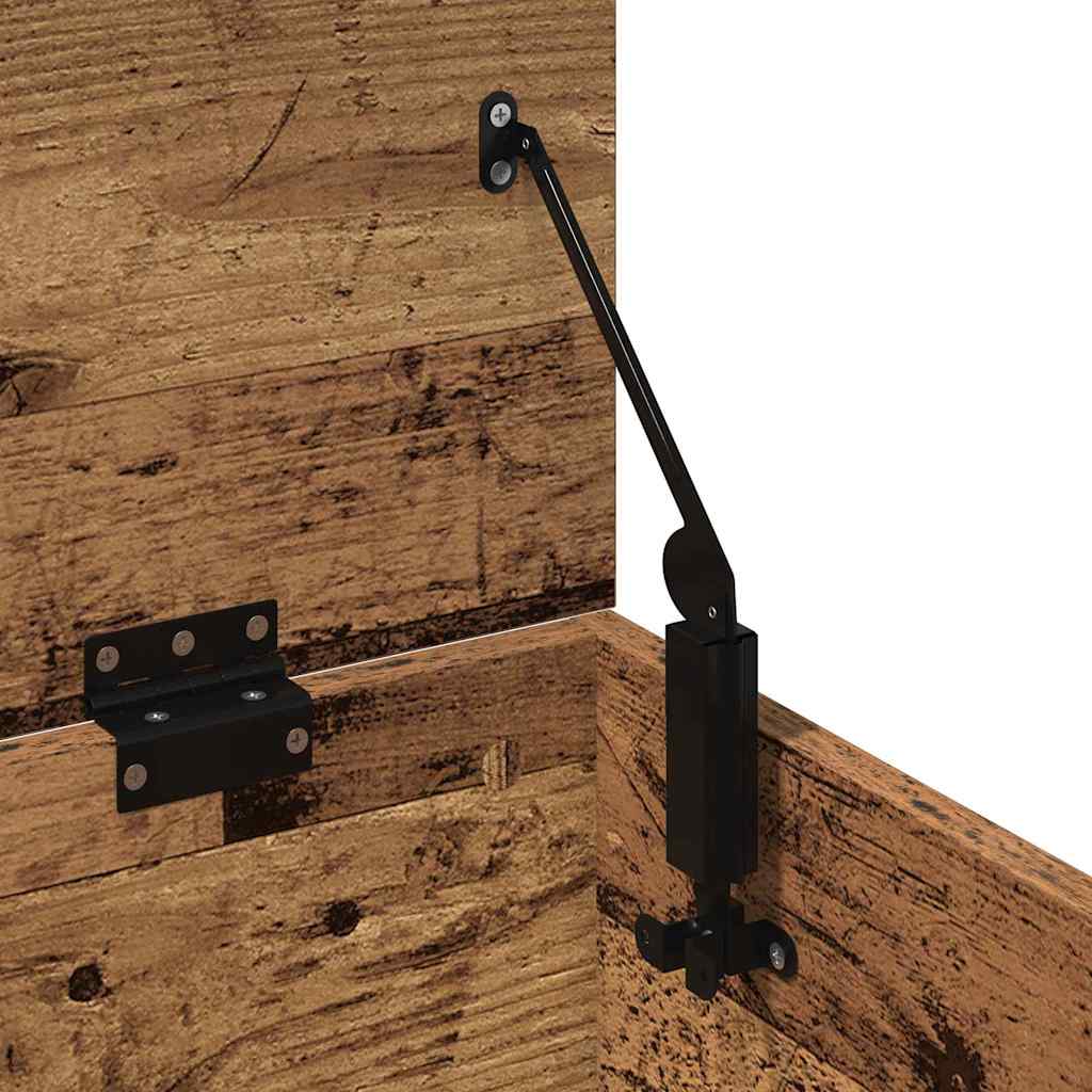 Opbevaringskasse Gammelt træ 102 x 35 x 35 cm Konstrueret træ