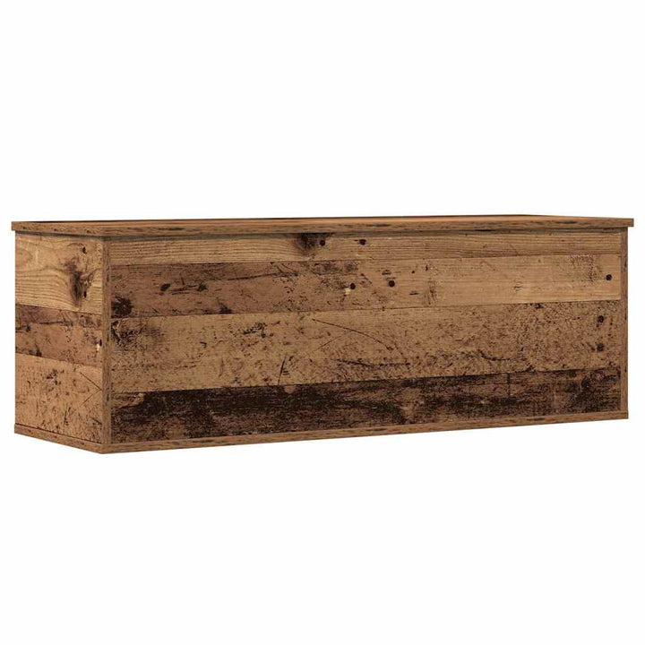 Opbevaringskasse Gammelt træ 102 x 35 x 35 cm Konstrueret træ