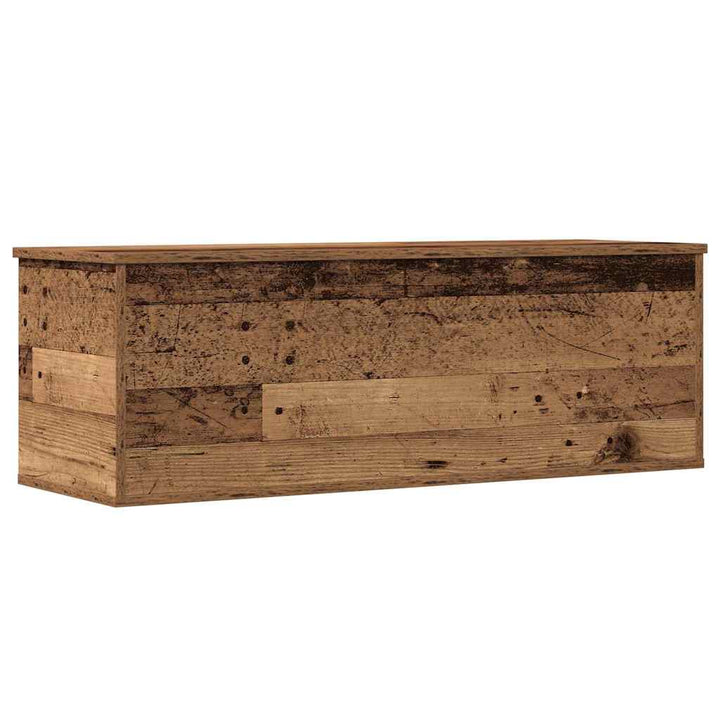 Opbevaringskasse Gammelt træ 102 x 35 x 35 cm Konstrueret træ