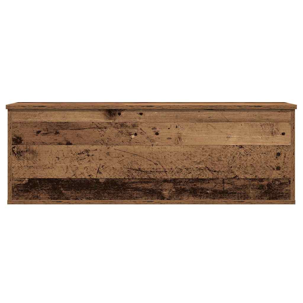 Opbevaringskasse Gammelt træ 102 x 35 x 35 cm Konstrueret træ